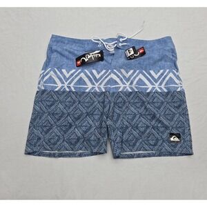Quiksilver New With Tags Blue Board Shorts Size 38